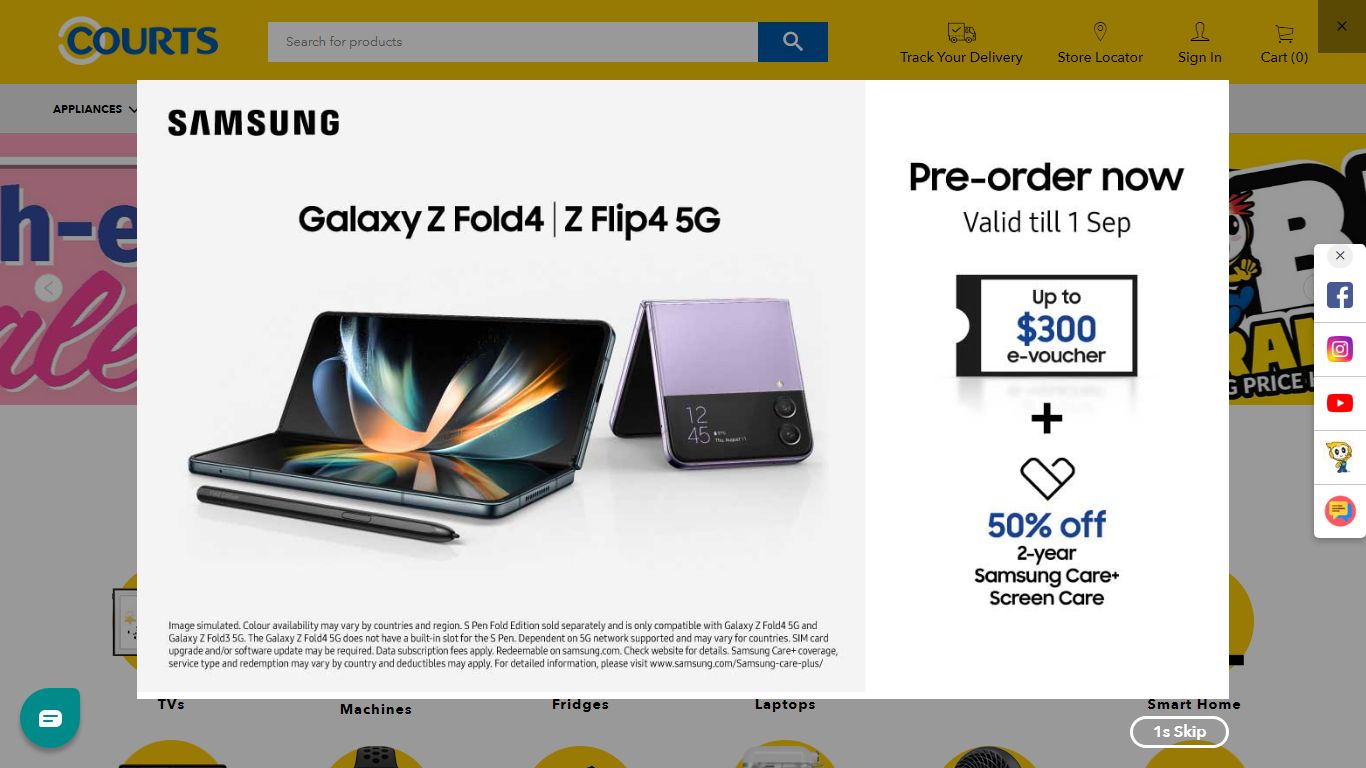 COURTS Online Store | Electronics and Home Appliances